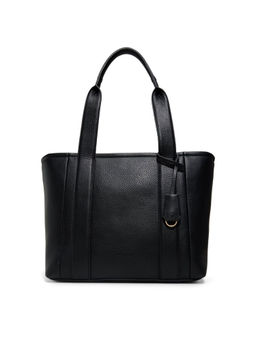 Call It Spring - Black Synthetic Solid Tote Bag