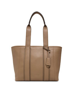 Call It Spring - Beige Synthetic Solid Tote Bag