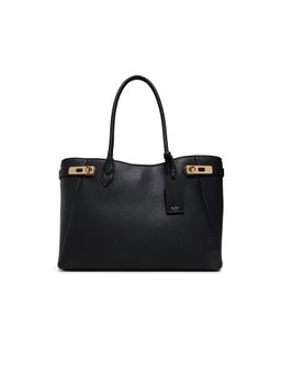 Aldo - Black Synthetic Solid Handbag