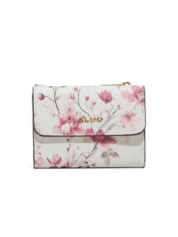 Aldo - White Synthetic Floral Wallet
