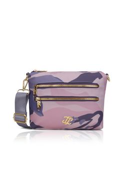Lavie Signature - Purple Synthetic Leather Printed Slingbag