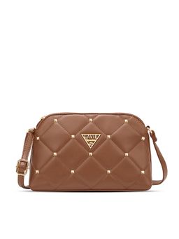 Lavie Signature - Tan Synthetic Leather Textured Slingbag