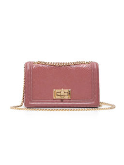 Aldo - Pink Synthetic Solid Slingbag