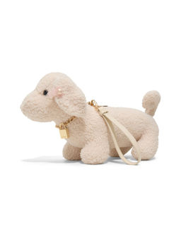 Aldo - Beige Textile Textured Novelty Handbag