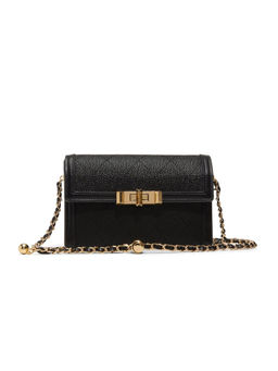 Aldo - Black Synthetic Solid Slingbag