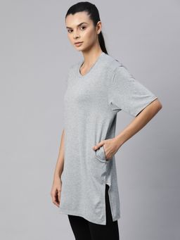 Alcis - Grey Elite Motion Dry Tech T-Shirt
