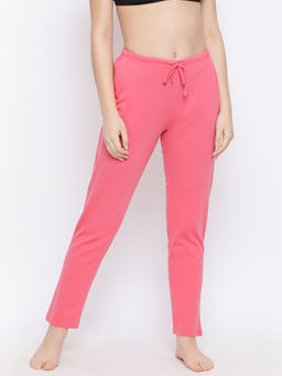 Kanvin - Womens Solid Pyjamas Pink