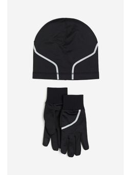 H&M MOVE - Unisex Black 2-Piece Sports Set With Drymove