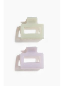 H&M - Women Purple 2-Pack Hair Claws