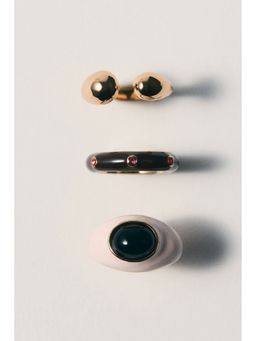 H&M - Women Gold 3-Pack Rings