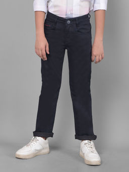 CRIMSOUNE CLUB - Boys Navy Blue Jeans