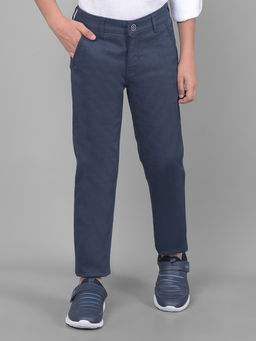 CRIMSOUNE CLUB - Boys Navy Blue Trousers