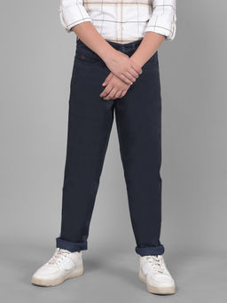 CRIMSOUNE CLUB - Boys Navy Blue Trousers