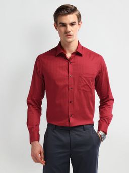 Arrow Sports - Red Checks Regular Polo Shirt