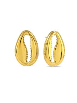 ARVINO - Gold Cabana Shell Earrings
