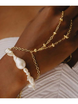 ARVINO - Off White Pearl Nebula Cloud Bracelet