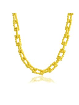 ARVINO - Gold Riverbend Link Necklace