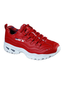 SKECHERS - Energy Retro Vision Red Walking Shoes