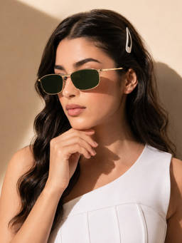 ROYAL SON - Green Polarized Sports Sunglasses