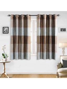 Deco Window - Window Curtain Silk Route Fossil 5 Feet