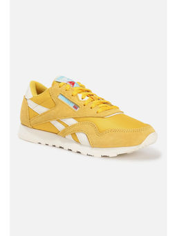 Reebok - Womens Classic Nylon Running Shoes Yellow