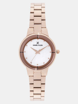 Daniel Klein - Analog Silver Dial Women Watch- DK11889-2