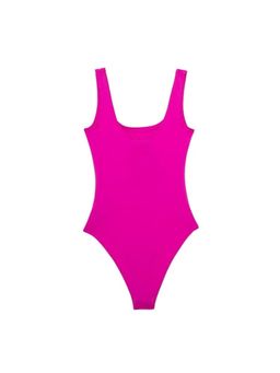 Loveable Creations By Muskan - Basic Pink Solid Bodysuit