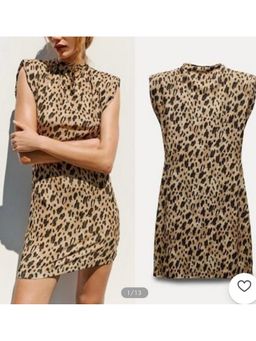 Loveable Creations By Muskan - Leopard Party Wear Mini Dress