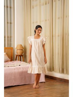 Muvazo - Beige Bellezza Elysian Dress