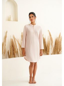 Muvazo - Peach Elan Nocturne Lounge Dress