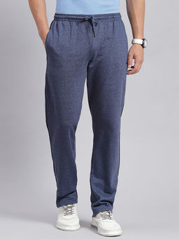 Monte Carlo - Navy Jaspay Solid Regular Fit Lower Track Pant