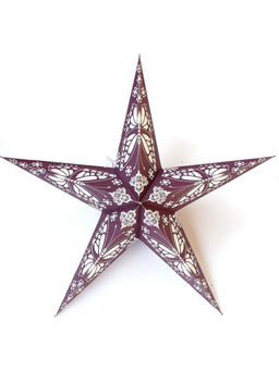 Itsy Bitsy - Decorative Paper Hanging Star Butterflies Multicolor