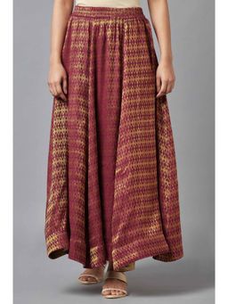Elleven - Maroon Festive Skirt