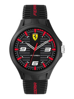 Scuderia Ferrari - Black Silicon Pvd Watch