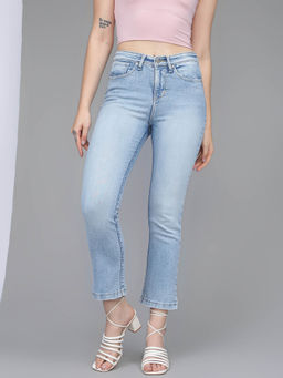 Xpose - Women Light Blue Comfort High-Rise Stretchable Jeans