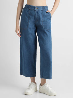 Lee - Women Blue Comfort Fit High Rise Jeans