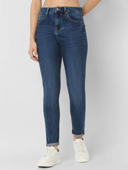 Spykar - Blue Super Slim Fit High Rise Jeans for Women