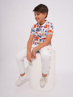 Jack & Jones Junior - Boys Solid Jogger Fit Jeans