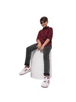 Jack & Jones Junior - Boys Solid Straight Fit Jeans