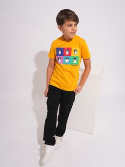 Jack & Jones Junior - Boys Solid Straight Fit Jeans