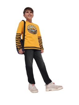 Jack & Jones Junior - Boys Solid Loose Fit Jeans