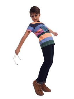 Jack & Jones Junior - Boys Solid Straight Fit Jeans