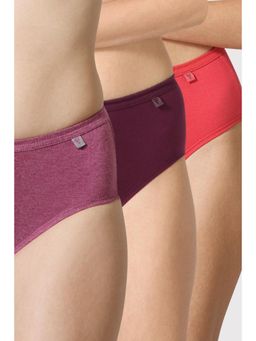Van Heusen Woman Lingerie and Athleisure - Pack Of 3 Anti Bacterial No Marks Hipster Panty Dark