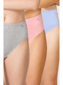 Van Heusen Woman Lingerie and Athleisure - Pack Of 3 Anti Bacterial No Marks Hipster Panty Light