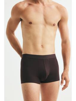 H&M - Men Brown 5-Pack Short Trunks With Lycra