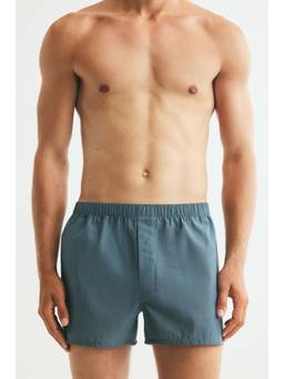 H&M - Men Multi-Color 4-Pack Woven Boxer Shorts