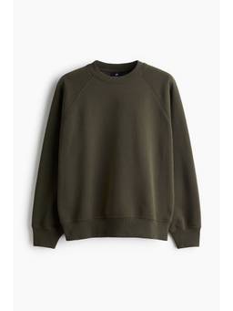 H&M - Men Green Oversized Fit Sweatshirt