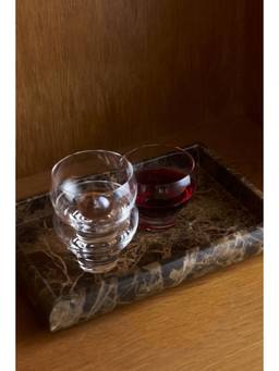 H&M - Brown Marble Serving Tray