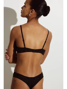 H&M - Women Brown Padded Soft Cotton Bra