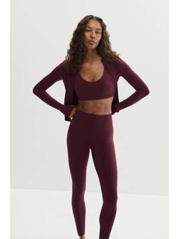 H&M - Women Red Sports Leggings With Sculptmove
